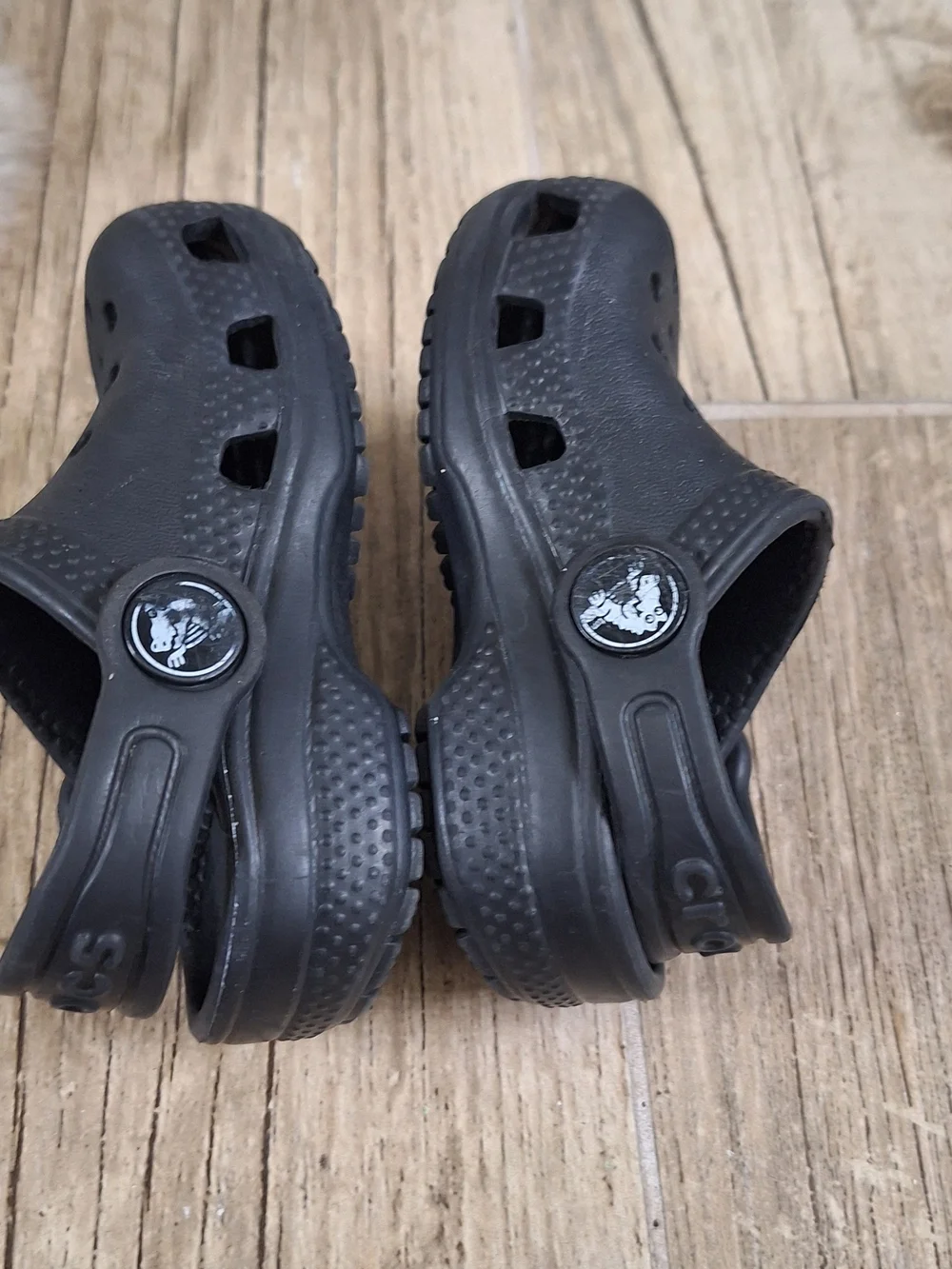 Classic Black Crocs Toddler Clogs | Kids Slip On Comfort Shoes Multiple Size